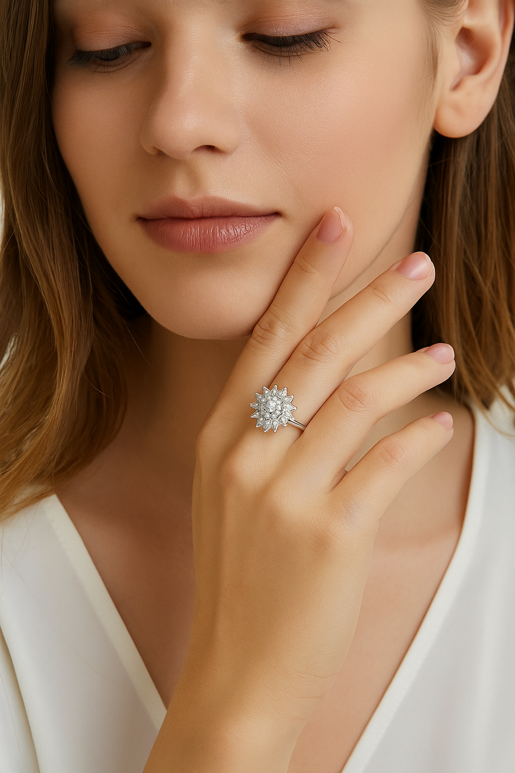 AurZee™ Lotus Anxiety Ring