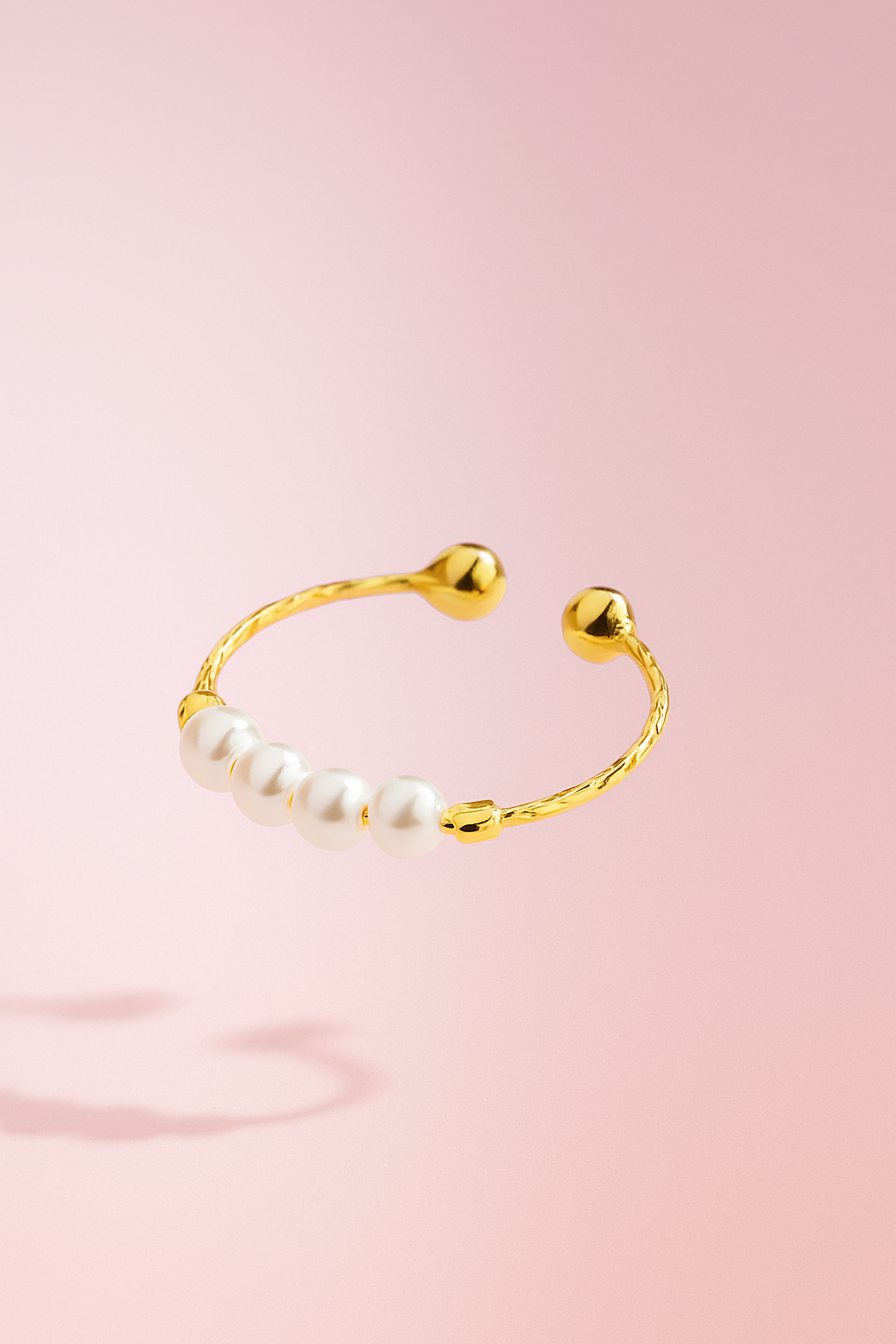 AurZee™ Ocean Pearl Anxiety Ring