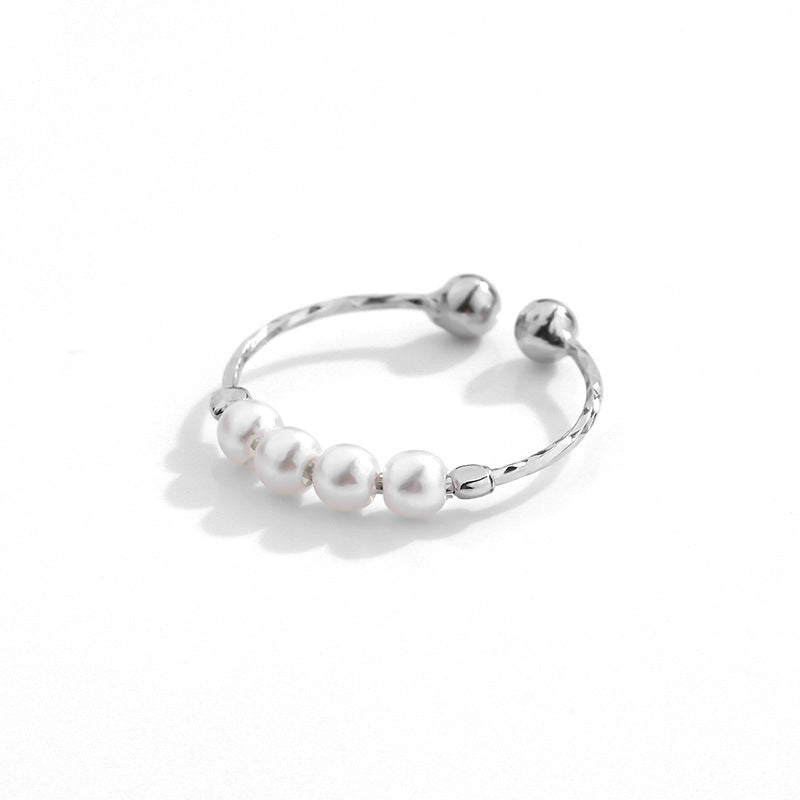 AurZee™ Ocean Pearl Anxiety Ring
