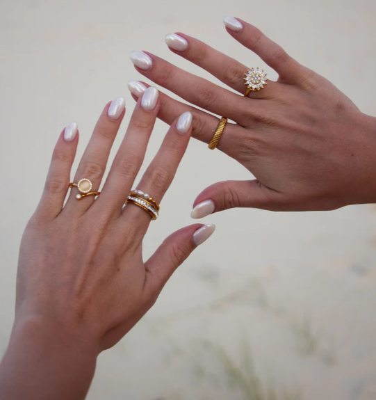 AurZee™ Lotus Anxiety Ring